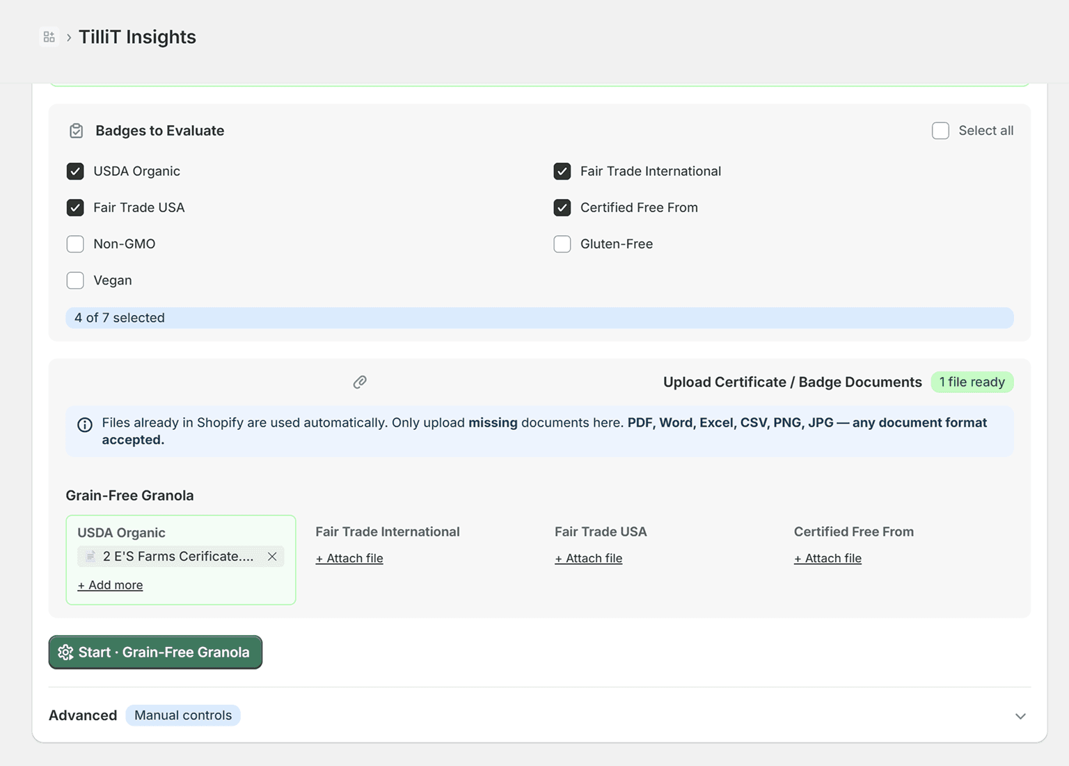 Step 1 visualization