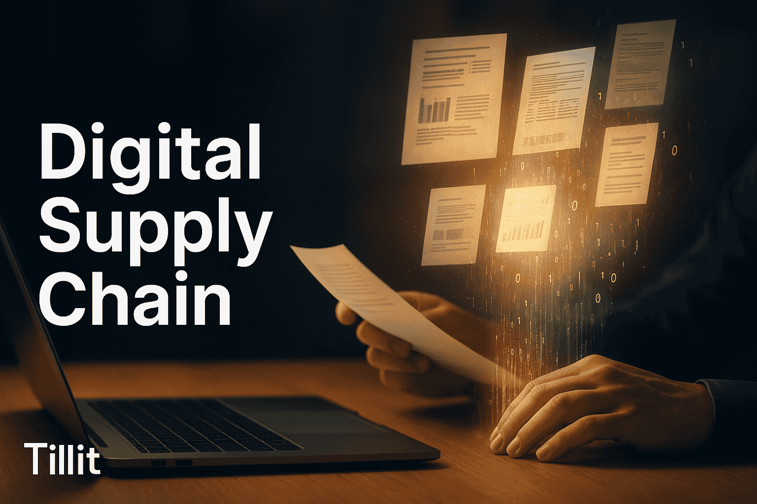 Turning Unstructured Supply Chain Documents into a Digital Gold Mine