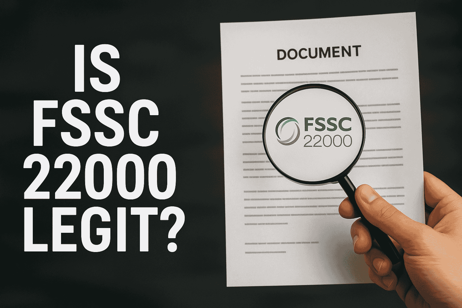 Is Your FSSC 22000 Certification Legit? The Ultimate Practical Guide